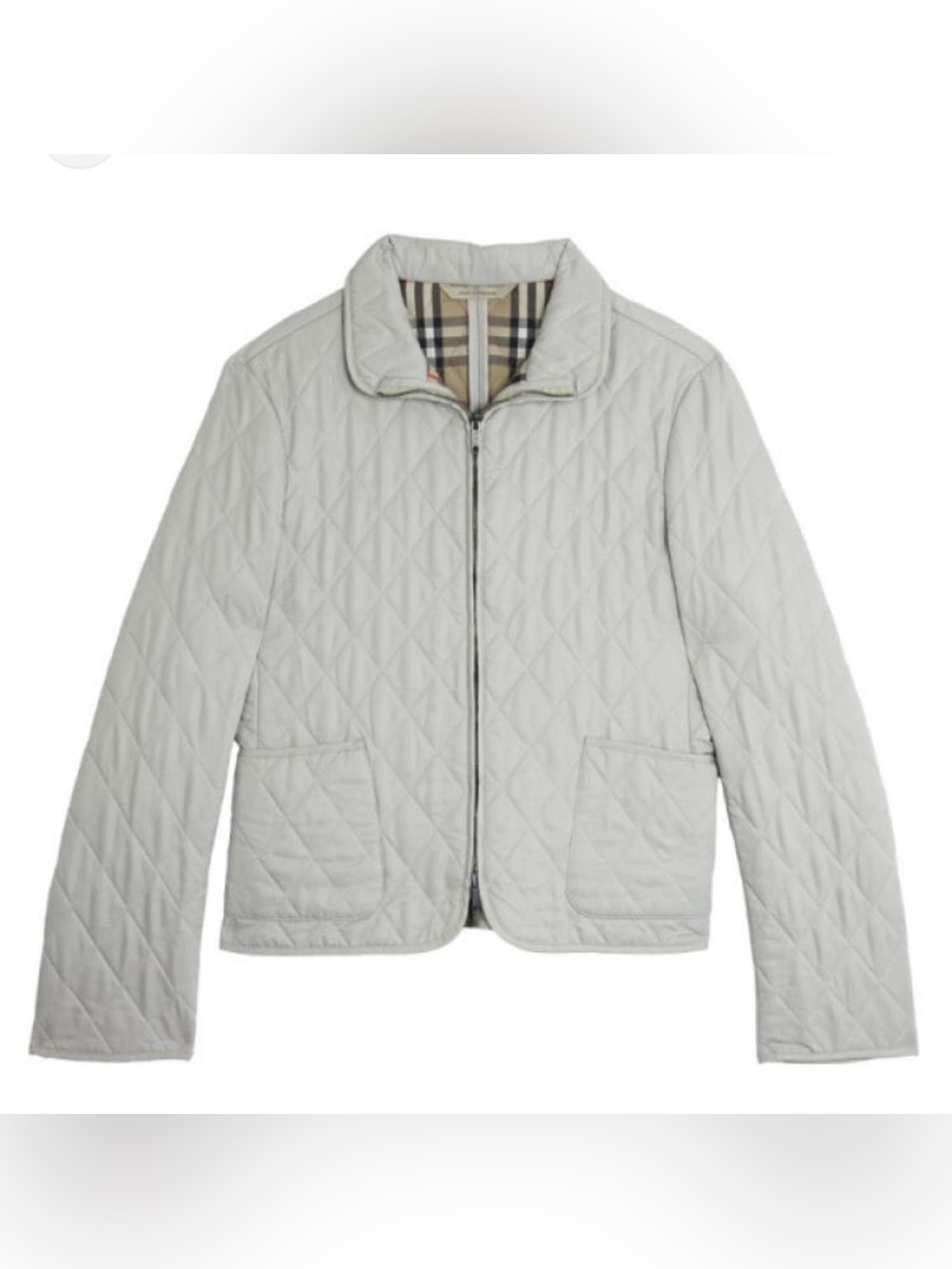 Burberry Brit Beige Quilted Jacket
